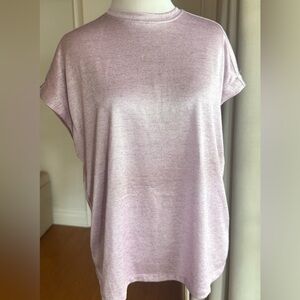 By Anthropologie Silky
Shimmer Tee size medium EUC